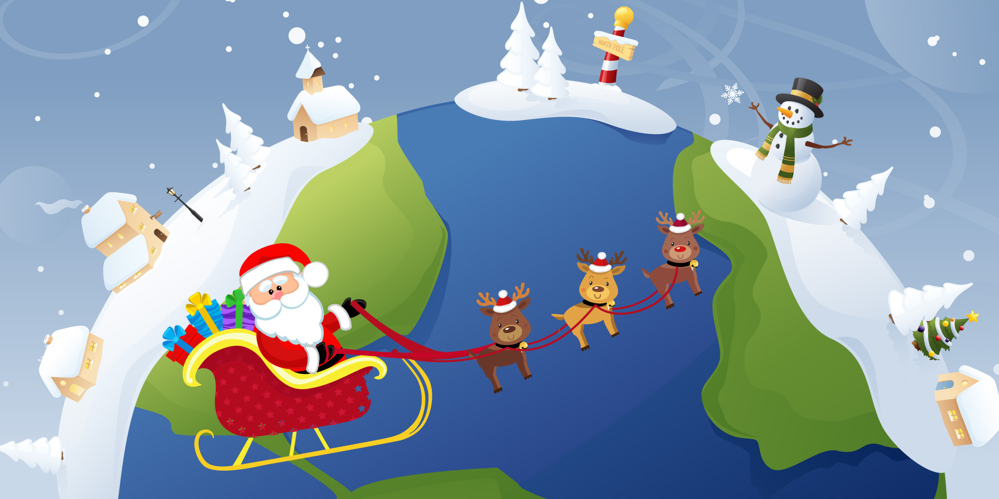 How Does Santa Get Around The World In One Night
