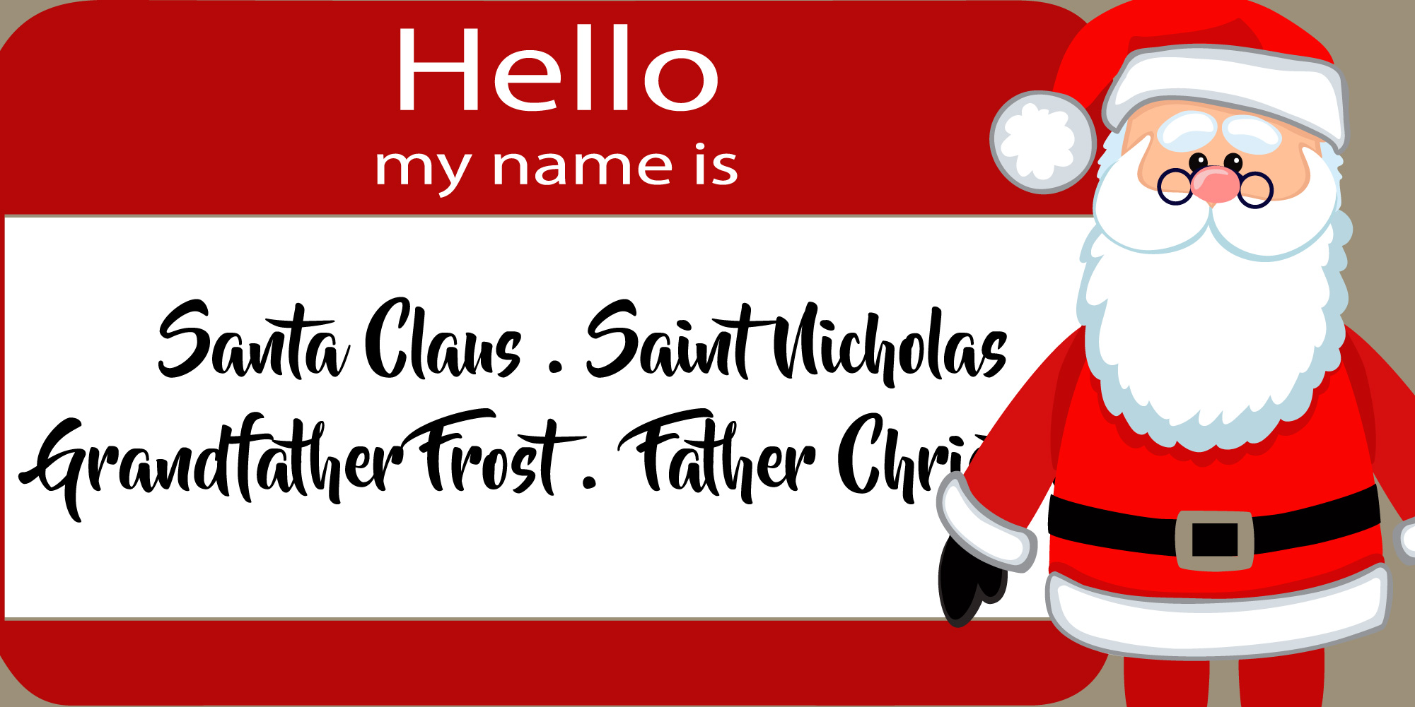 which saint is santa claus named after